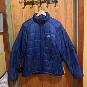 The North Face Men's Dark Blue Puffer Jacket